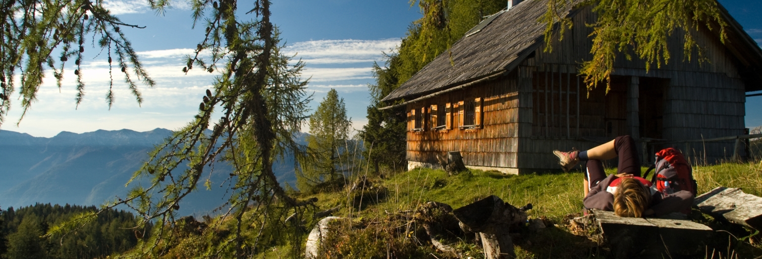 Mountain huts in Triglav National Park