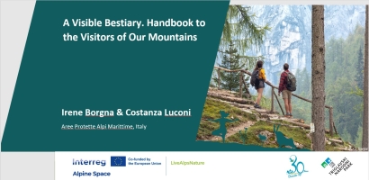 A Visible Bestiary - Handbook to the Visitors of our mountains (Aree Protette Alpi Marittime - Italy)