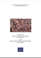 Razprave in raziskave 10: Barja in varstvo narave; Zbornik prispevkov strokovnega posveta, 2003