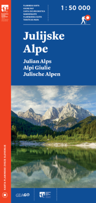 Julijske Alpe – 1 : 50.000