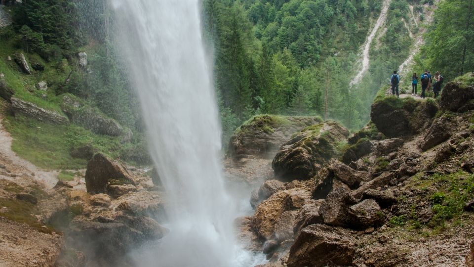 The Peričnik Waterfall