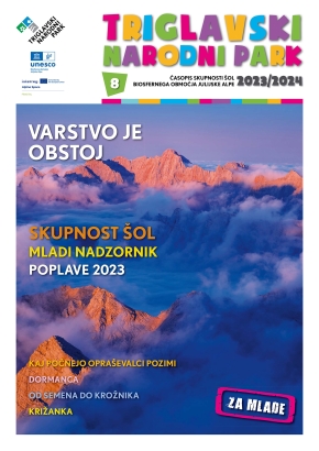 Časopis Skupnosti šol Biosfernega območja Julijske Alpe 