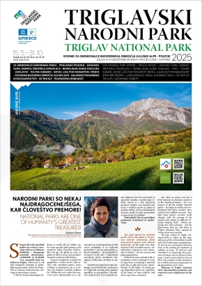 Vodnik za obiskovalce Biosfernega območja Julijske Alpe - poletje