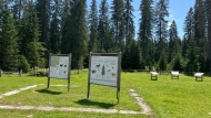 Info point at Mrzli studenec
