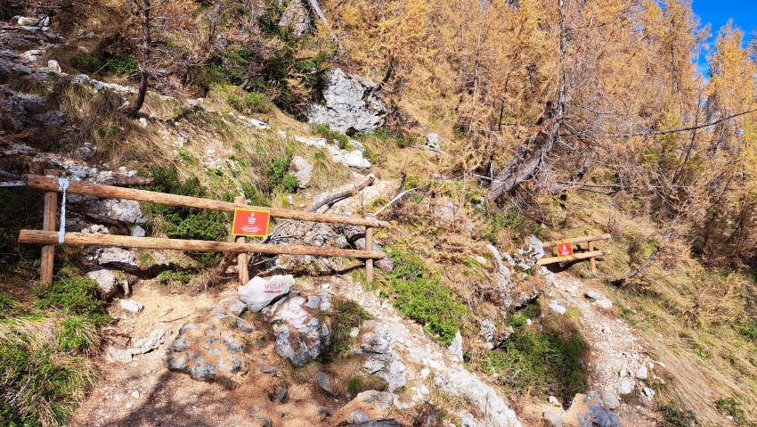 Kakšna dela trenutno potekajo na poti na Slemenovo špico?