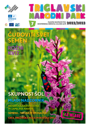 Children's newspaper  (Časopis Skupnosti šol Biosfernega območja Julijske Alpe 2022 / 2023 - Pomlad)