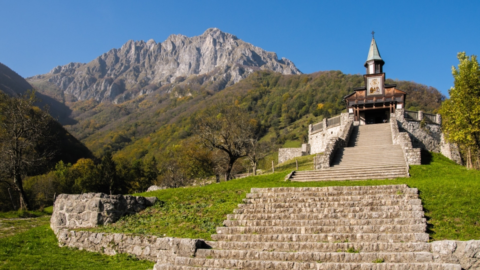 The Church of the Holy Ghost in Javorca