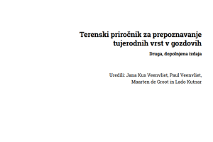 Terenski priročnik za prepoznavanje tujerodnih vrst v gozdovih