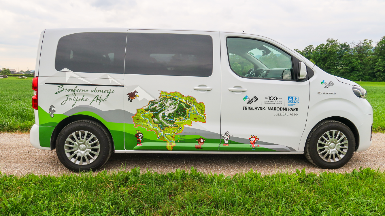 Vključitev električnih kombi vozil v lokalne skupnosti Triglavskega narodnega parka