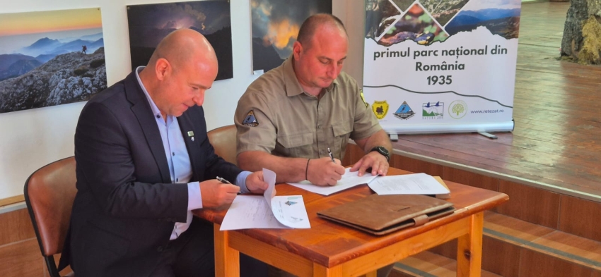 Sporazum o sodelovanju z romunskim Narodnim parkom Retezat