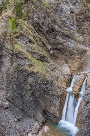 The Martuljek Waterfalls