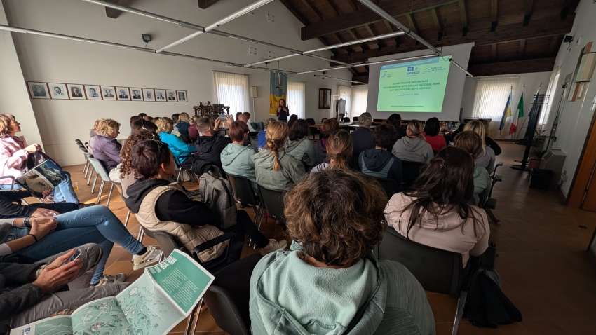 Predstavitev izobraževalnih dejavnosti Naravnega parka Julijsko predgorje in sodelovanja s šolami.