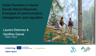 Visitor Numbers in Haute-Savoie Nature Reserves:  Examples of communication,  management, and regulation