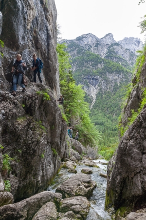 The source of the Soča