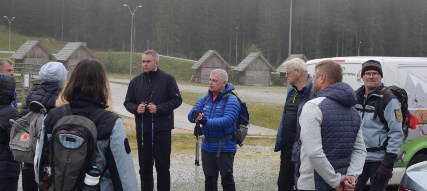 Predstavitev dela Javnega zavoda Triglavski narodni park predsedniku Državnega zbora mag. Dejanu Židanu