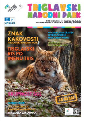 Children's newspaper  (Časopis Skupnosti šol Biosfernega območja Julijske Alpe 2021 / 2022 - Jesen)
