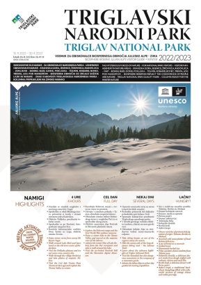 Visitors' Guide to the Julian Alps Biosphere Area - winter (Winter 2022/2023)