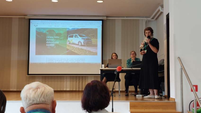 Majda Odar, vodja Informacijsko izobraževalne službe JZ TNP