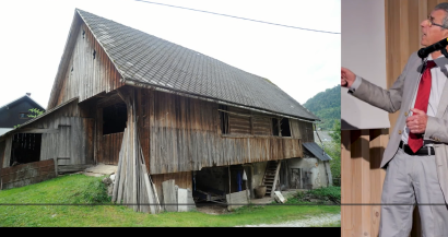 ARHITEKTURA V ALPAH - predavanje (prof. dr. Borut Juvanec, Institut vernakularne arhitekture)