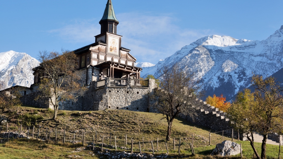 The Church of the Holy Ghost in Javorca