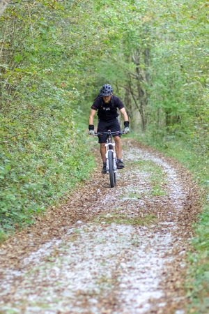 Mountain biking