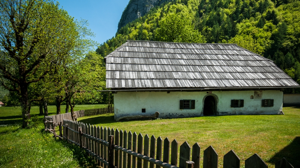 Pocarjeva domačija v Zgornji Radovni