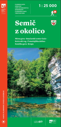 Semič z okolico - 1 : 25.000