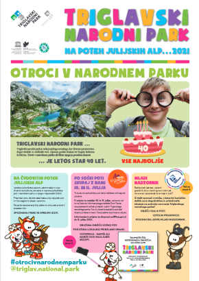 Children's newspaper  (Po poteh Julijskih Alp 2021 )